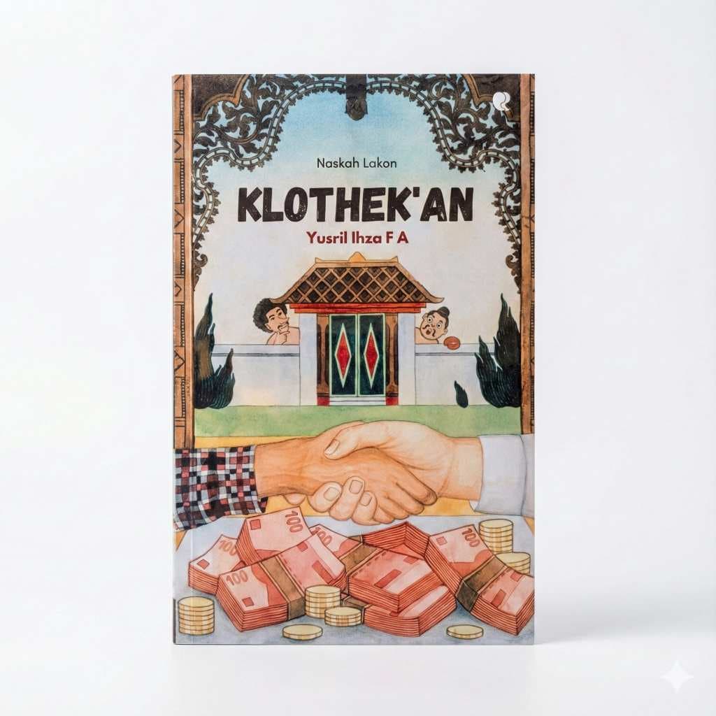 Sampul buku Klothek'an oleh Yusril Ihza