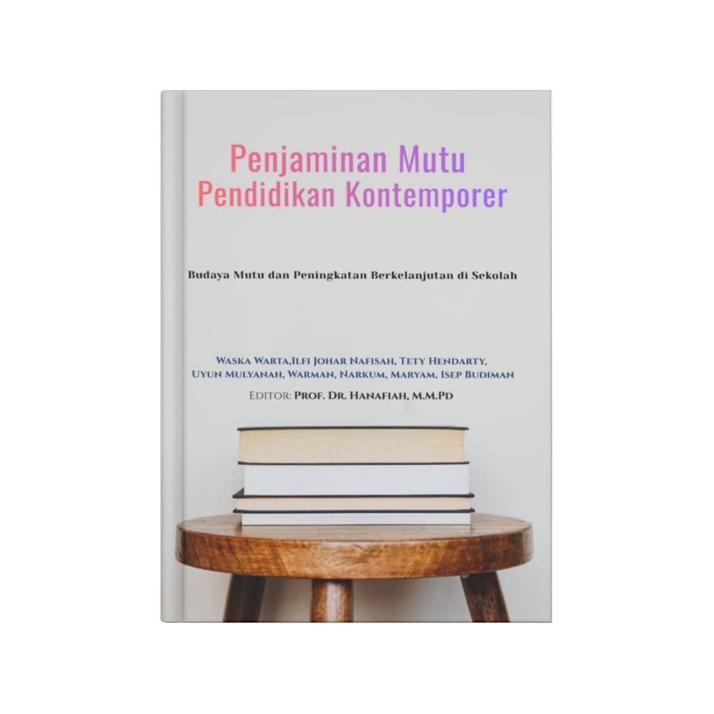 Sampul buku Penjaminan Mutu Pendidikan Kontemporer oleh Ilfi Johar, dkk.