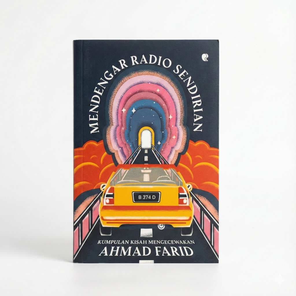Sampul buku Mendengar Radio Sendirian oleh Ahmad Farid