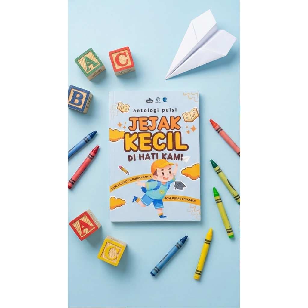 Sampul buku Buku Jejak Kecil di Hati Kami (Antologi Puisi) oleh -