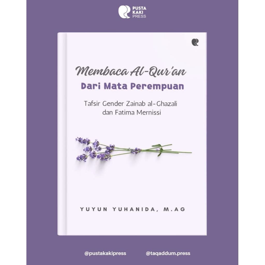 Sampul buku Membaca Al-Qur'an dari Mata Perempuan oleh Yuyun Yuhanida