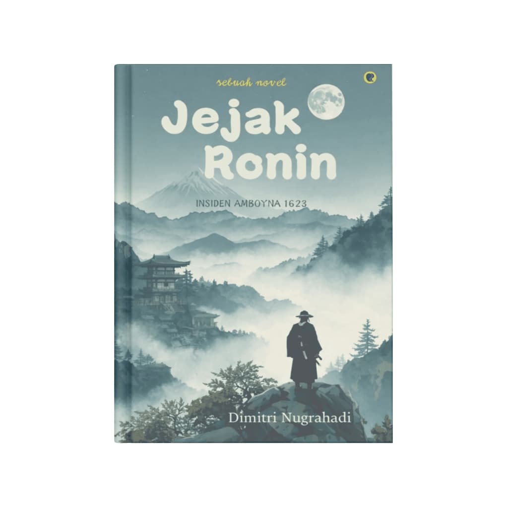 Sampul buku Jejak Ronin Insiden Amboyna 1623 oleh Dimitri Nugrahadi